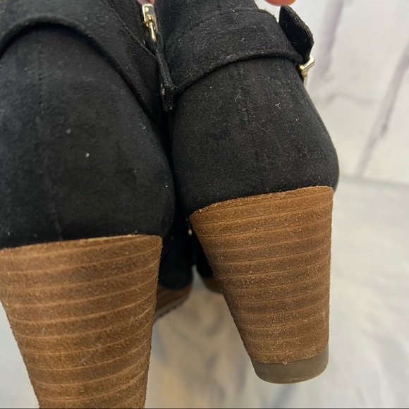 Dr. Scholl’s Create Wedge Black Ankle Boots 10 - Picture 4 of 10